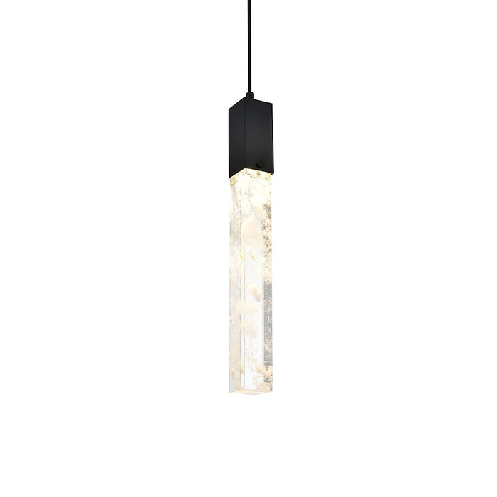 Elegant Lighting Aurora 5" Pendant, Black