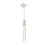 Elegant Lighting Aurora 5" Pendant, Chrome