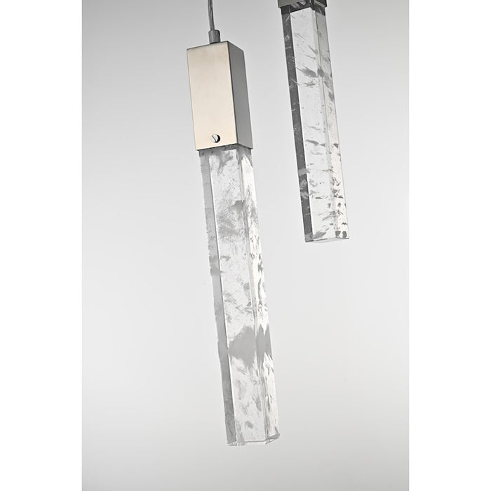 Elegant Lighting Aurora 30" Pendant, Black