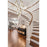 Elegant Lighting Aurora 30" Pendant, Chrome