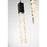 Elegant Lighting 2088 Aurora 36" Chandelier, Black