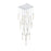 Elegant Lighting 2088 Aurora 36" Chandelier, Chrome