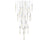 Elegant Lighting 2088 Aurora 36" Chandelier, Chrome