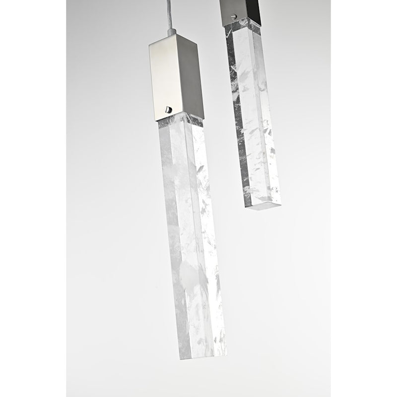 Elegant Lighting 2088 Aurora 36" Chandelier, Chrome