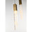 Elegant Lighting 2088 Aurora 36" Chandelier, Satin Gold