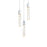 Elegant Lighting Aurora 16" Chandelier, Black