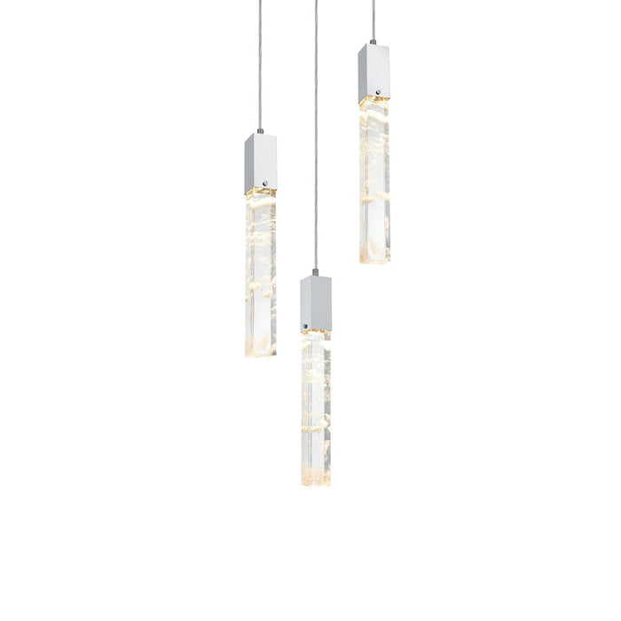 Elegant Lighting Aurora 16" Chandelier, Black
