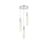 Elegant Lighting Aurora 16" Chandelier, Chrome