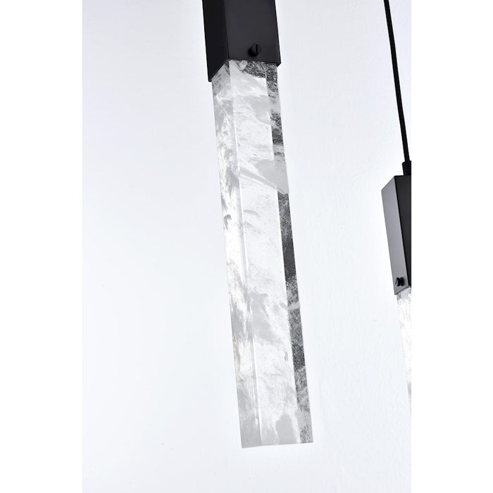Elegant Lighting Aurora 16" Chandelier, Chrome