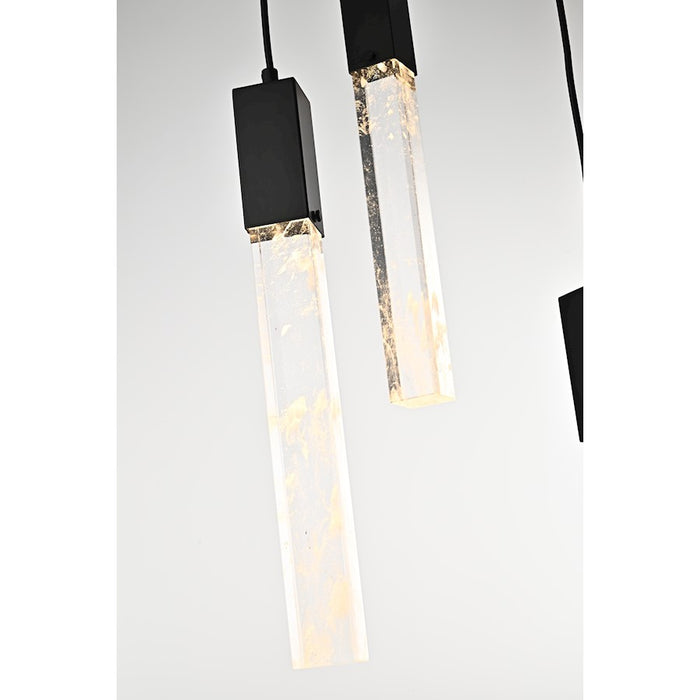 Elegant Lighting Aurora 20" Chandelier, Chrome