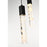 Elegant Lighting Aurora 24" Chandelier, Black