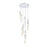 Elegant Lighting Aurora 24" Chandelier, Chrome