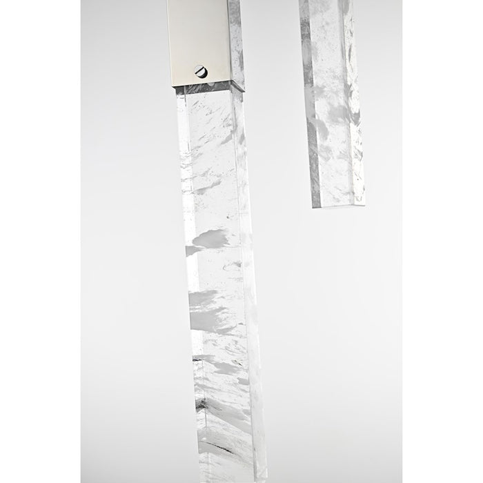 Elegant Lighting Aurora 24" Chandelier, Chrome