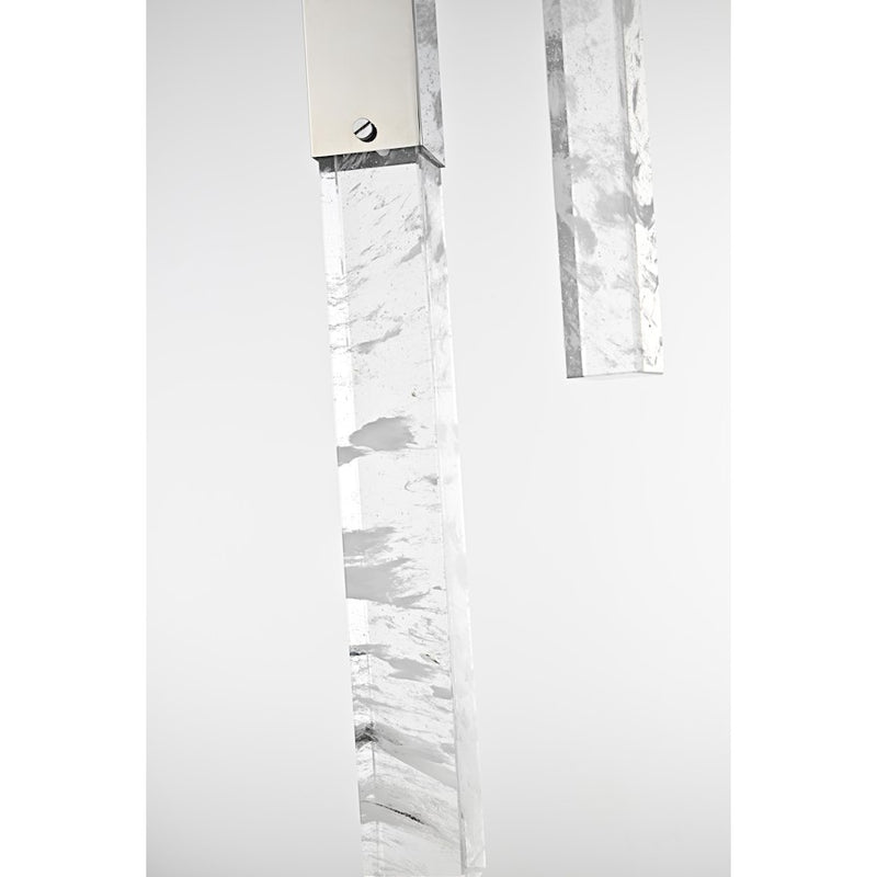 Elegant Lighting Aurora 24" Chandelier, Chrome