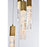 Elegant Lighting Aurora 24" Chandelier, Satin Gold
