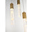Elegant Lighting Aurora 30" Chandelier, Satin Gold