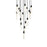 Elegant Lighting Aurora 36" Chandelier, Black