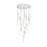 Elegant Lighting Aurora 36" Chandelier, Chrome