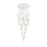 Elegant Lighting Aurora 42" Chandelier, Chrome