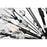 Elegant Lighting Vera 74 Light 44" Chandelier, Black