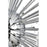 Elegant Lighting Vera 74 Light 44" Chandelier, Chrome