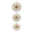 Elegant Lighting Vera 74 Light 44" Chandelier, Satin Gold