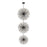 Elegant Lighting Vera 90 Light 50" Chandelier, Black