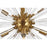 Elegant Lighting Sienna 30 Light 46" Chandelier, Satin Gold