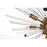 Elegant Lighting Sienna 30 Light 46" Chandelier, Satin Gold