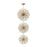 Elegant Lighting Vera 74Lt 44" 3-T Crystal Star Chandelier, Gold