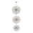 Elegant Lighting Vera 90Lt 50" 3-T Crystal Star Chandelier, Chrome