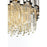 Elegant Lighting Willow 4 Light 16" Chandelier, Chrome/Clear