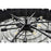 Elegant Lighting Willow 10 Light 32" Chandelier, Black/Clear