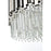 Elegant Lighting Willow 10 Light 32" Chandelier, Chrome/Clear