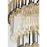 Elegant Lighting Willow 39 Light 48" Chandelier, Chrome/Clear