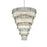 Elegant Lighting Willow 43 Light 59" Chandelier, Chrome/Clear