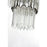 Elegant Lighting Willow 43 Light 59" Chandelier, Chrome/Clear