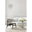 Elegant Lighting Willow 3 Light 12" Wall Sconce, Chrome/Clear
