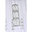 Elegant Lighting Polaris 20 Light 38" Chandelier, Chrome