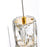 Elegant Lighting Polaris 20 Light 38" Chandelier, Gold