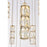 Elegant Lighting Polaris 25 Light 42" Chandelier, Chrome
