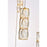 Elegant Lighting Polaris 25 Light 42" Chandelier, Gold