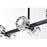 Elegant Lighting Eren 8 Light 31" Pendant, Black/Clear
