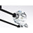 Elegant Lighting Eren 8 Light 31" Flush Mount, Black/Clear