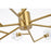Elegant Lighting Graham 18 Light 48" Pendant, Gold/Clear