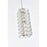 Elegant Lighting Aston 6.5" LED Pendant, Satin Gold
