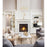 Elegant Lighting Aston 28" LED Pendant, Chrome
