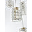 Elegant Lighting Aston 28" LED Pendant, Satin Gold