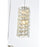Elegant Lighting Aston 16" LED Pendant, Chrome