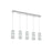 Elegant Lighting Aston 40" LED Pendant, Chrome